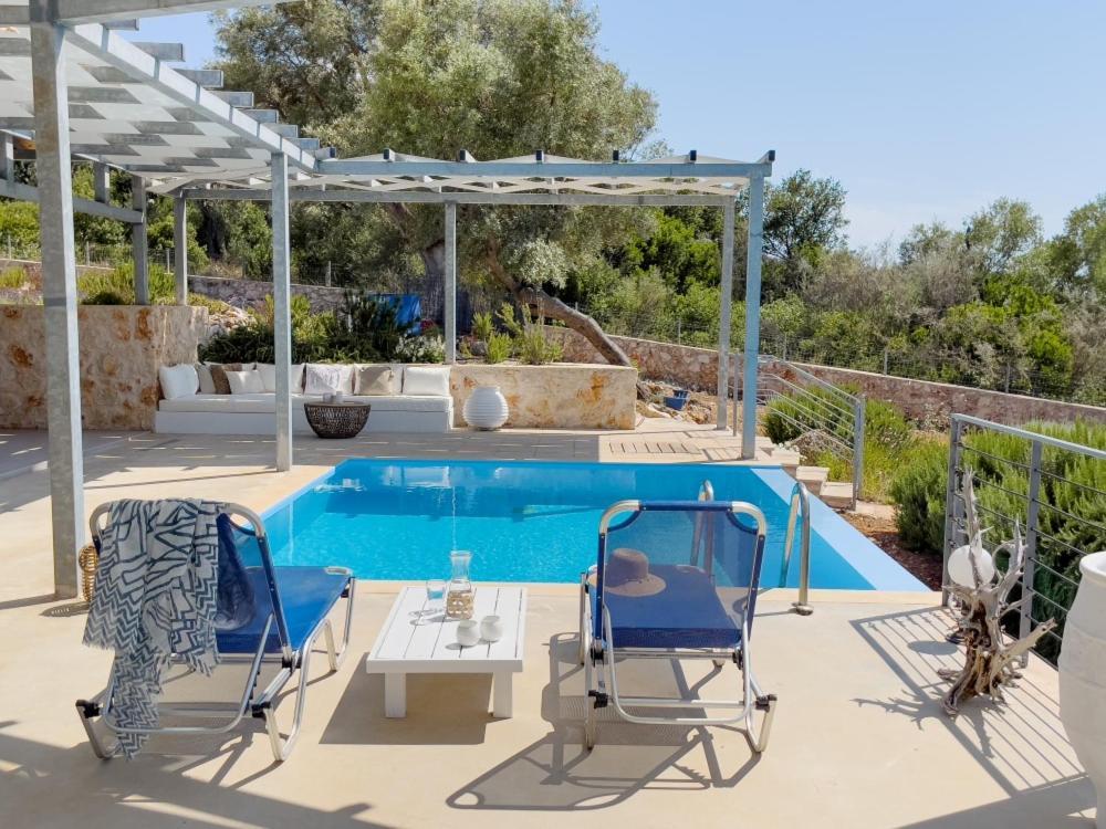 Zidanos Luxurious Sea Front Villa Marandokhórion Exterior foto